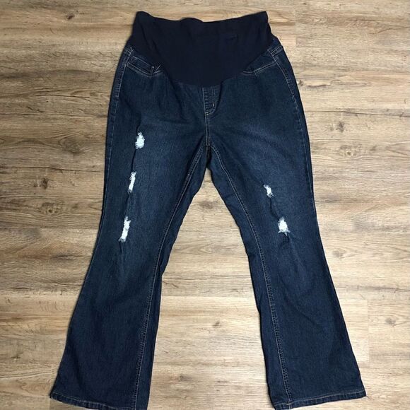 Hybrid Company Maternity Jeans Size 1X - Picture 1 of 6